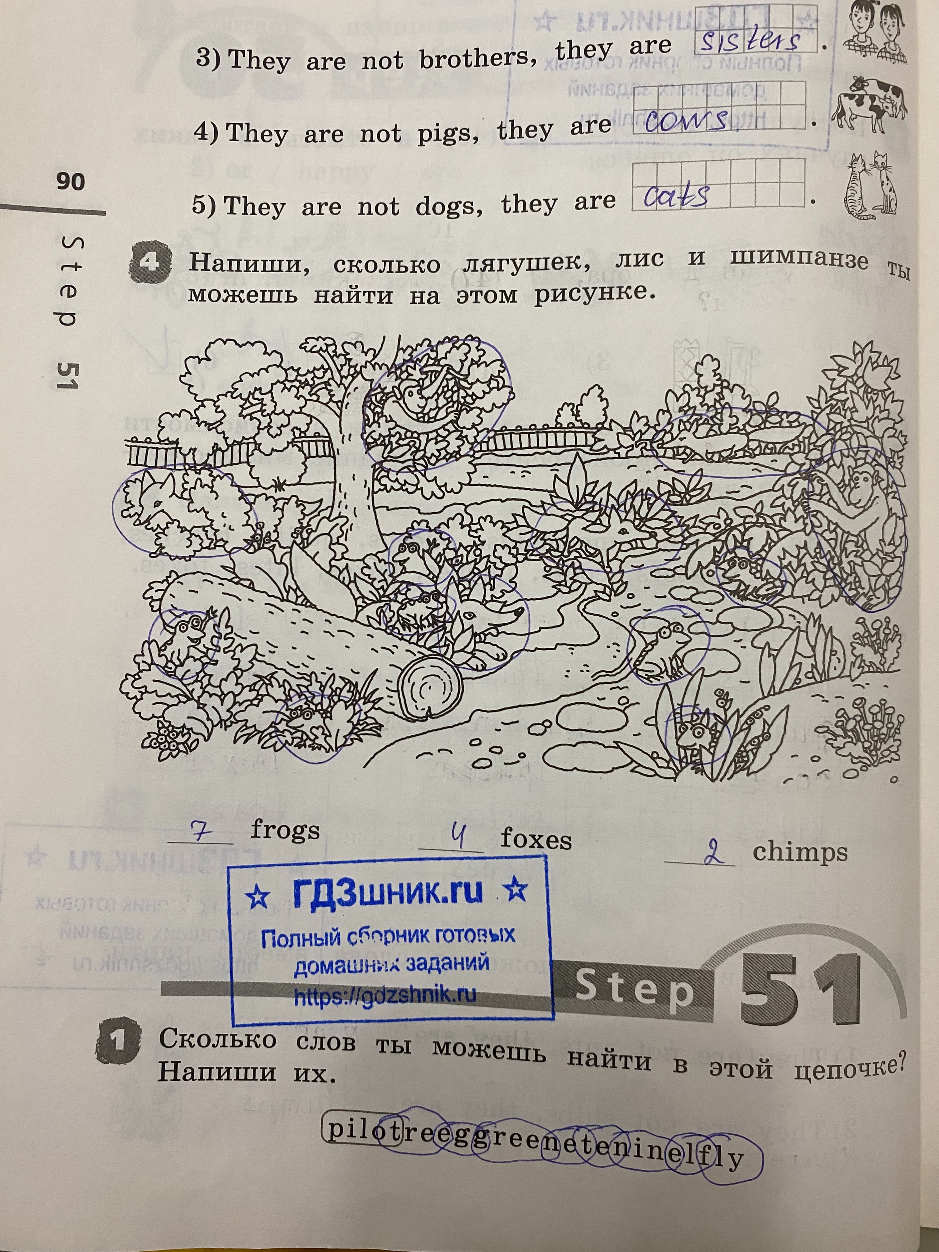 гдз 2 класс рабочая тетрадь Rainbow English страница 90 Английский язык Афанасьева О.В., Михеева И.В. 