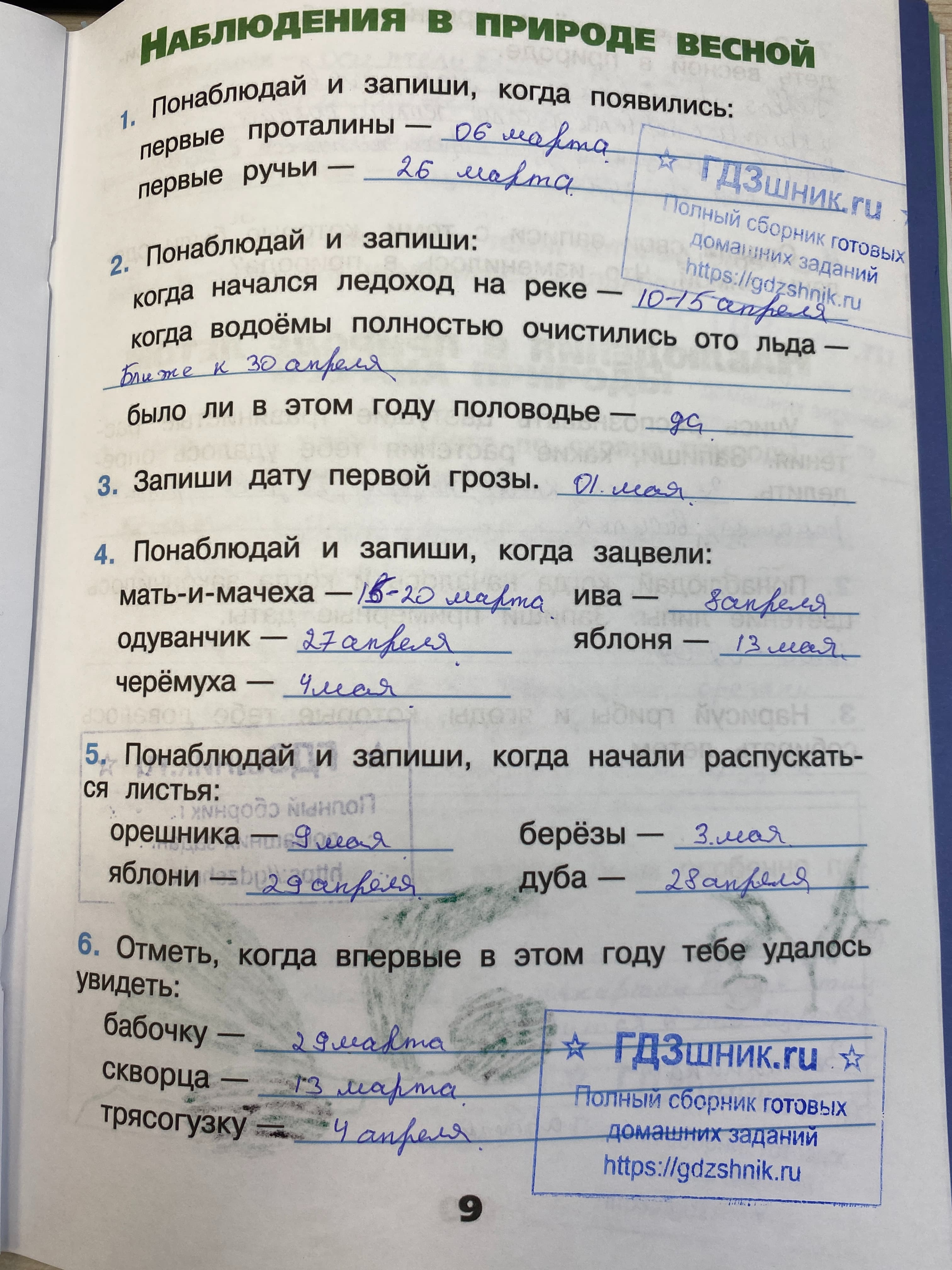гдз 3 класс Рабочая тетрадь по окружающему миру 1,2 части Просвещение ФГОС Школа России  страница 83 Плешаков А.А.