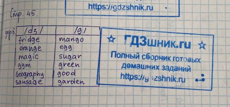 гдз по английскому языку 4 класс Учебник Spotlight часть 1, 2 Просвещение ФГОС 2023 страница 45 Английский язык Быкова Н.И., Дули Д.Ж., Поспелова М.Д., Эванс В.В.