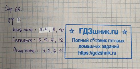 гдз по английскому языку 4 класс Учебник Spotlight часть 1, 2 Просвещение ФГОС 2023 страница 65 Английский язык Быкова Н.И., Дули Д.Ж., Поспелова М.Д., Эванс В.В.