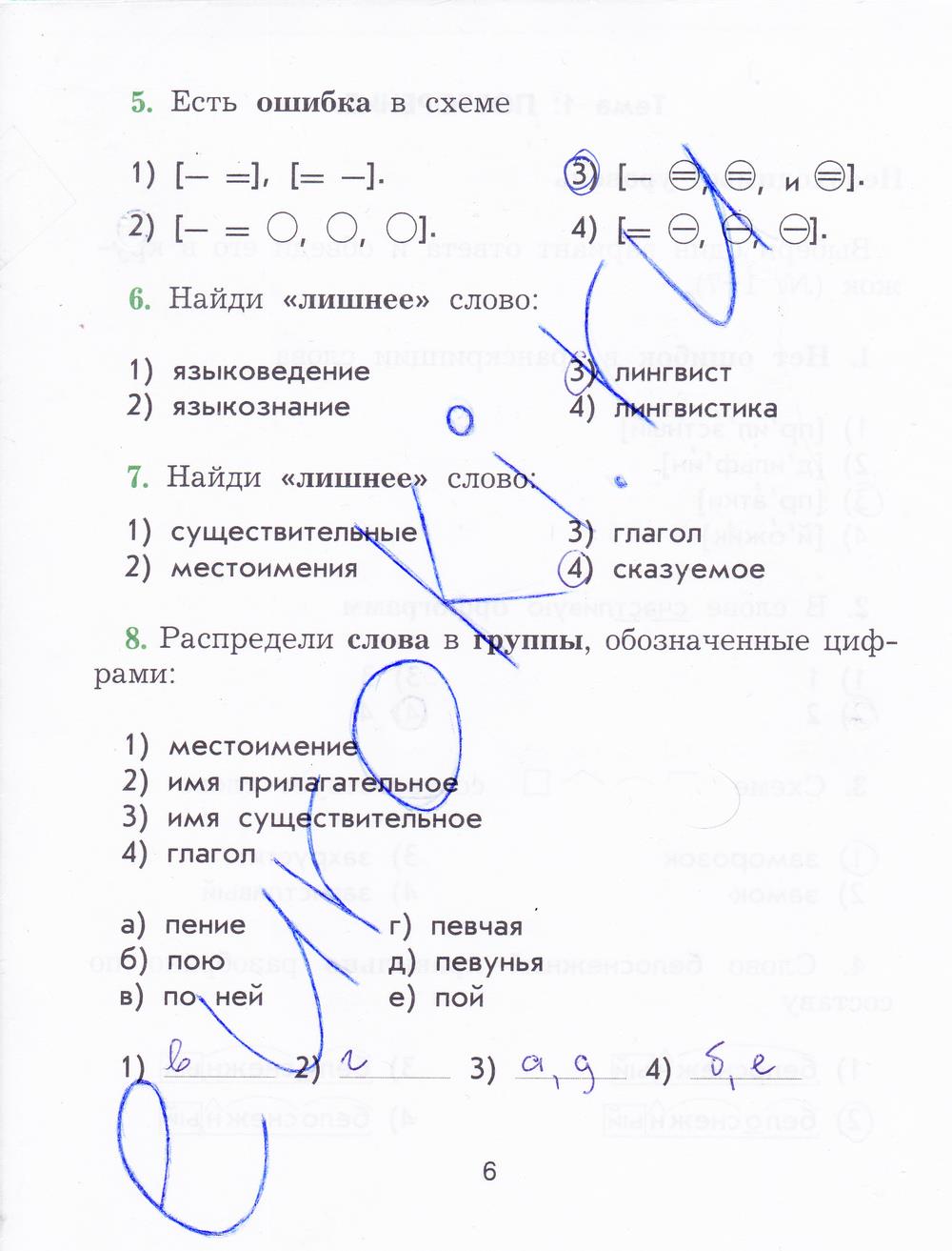 гдз 4  класс Рабочая тетрадь страница 2 Русский язык Исаева Н.А,