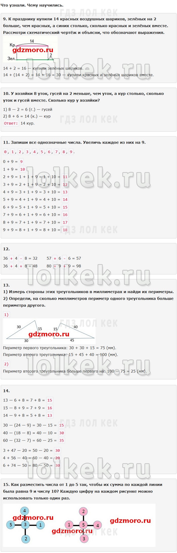 гдз 4 класс Учебник: часть 1, 2 страница 73 Математика Моро М.И., Бантова М.А.