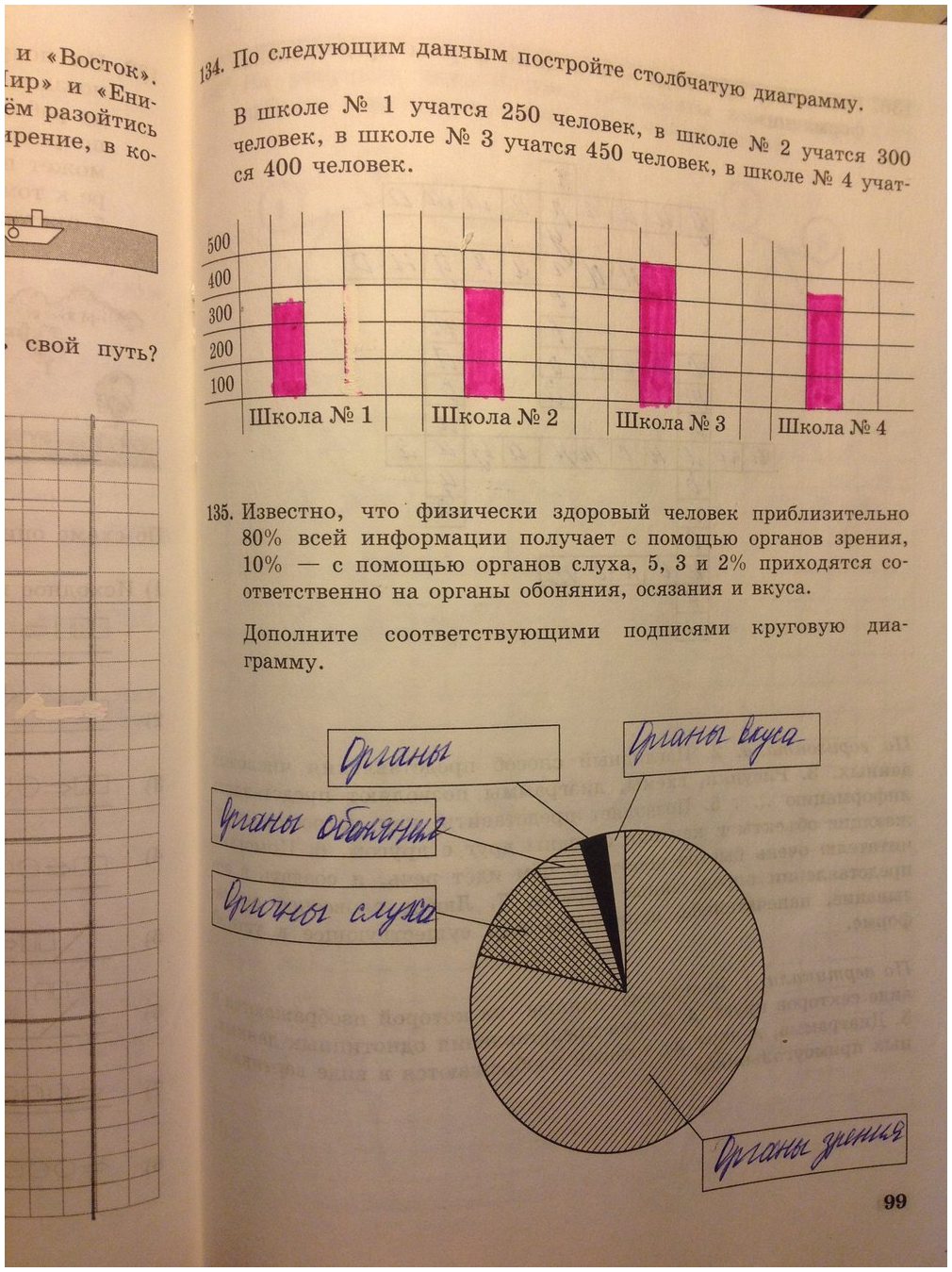 гдз 5 класс Рабочая тетрадь   задание 99 Информатика Босова Л.Л., Босова А.Ю.