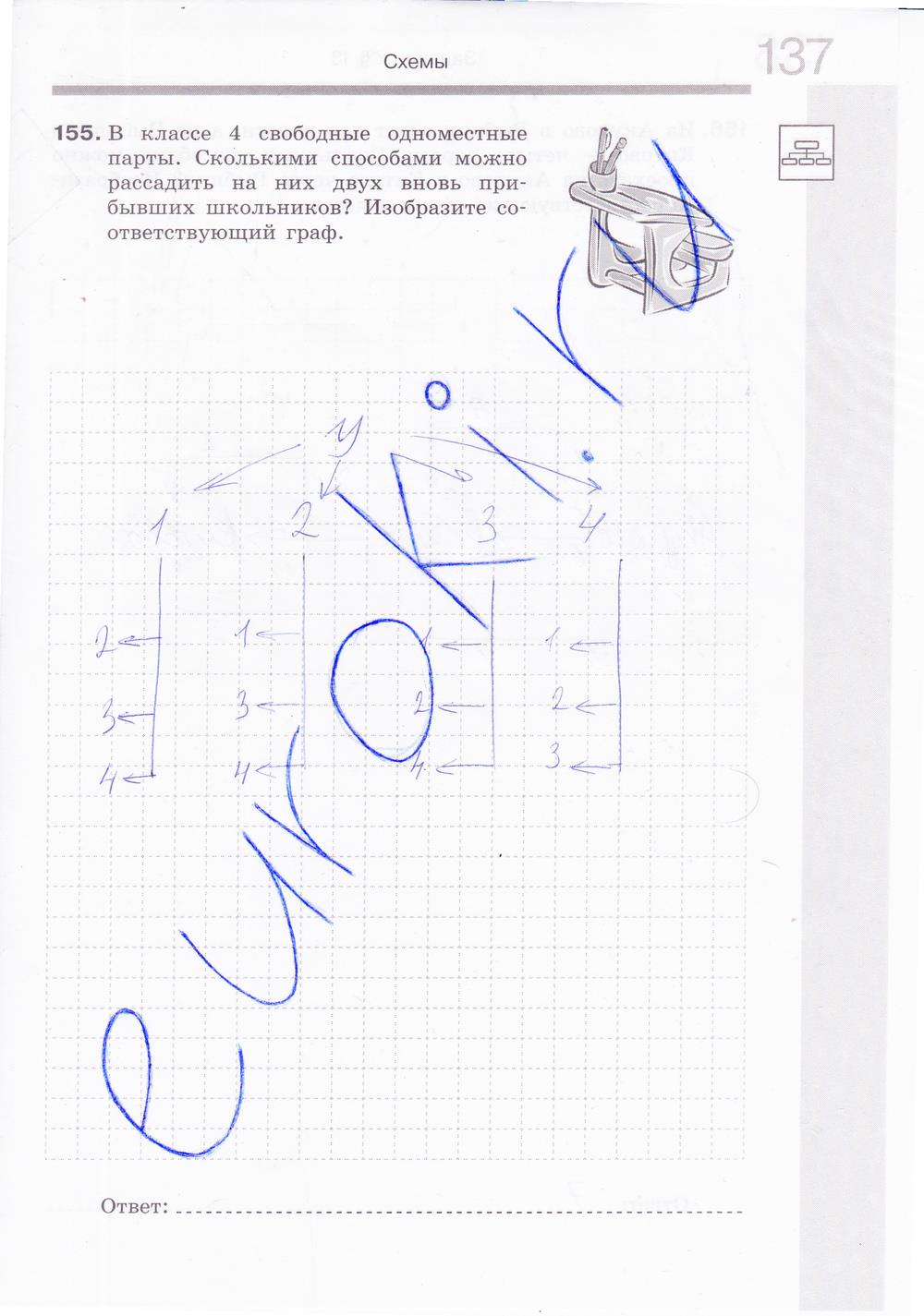 гдз 6 класс Рабочая тетрадь: часть 1, 2 страница 40 Информатика Босова Л.Л., Босова А.Ю.