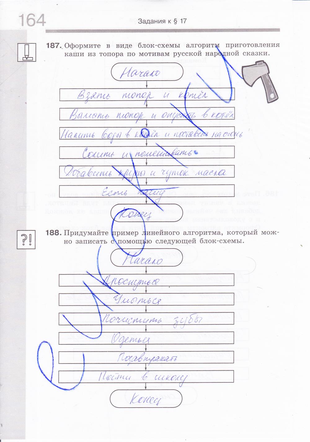 гдз 6 класс Рабочая тетрадь: часть 1, 2 страница 67 Информатика Босова Л.Л., Босова А.Ю.