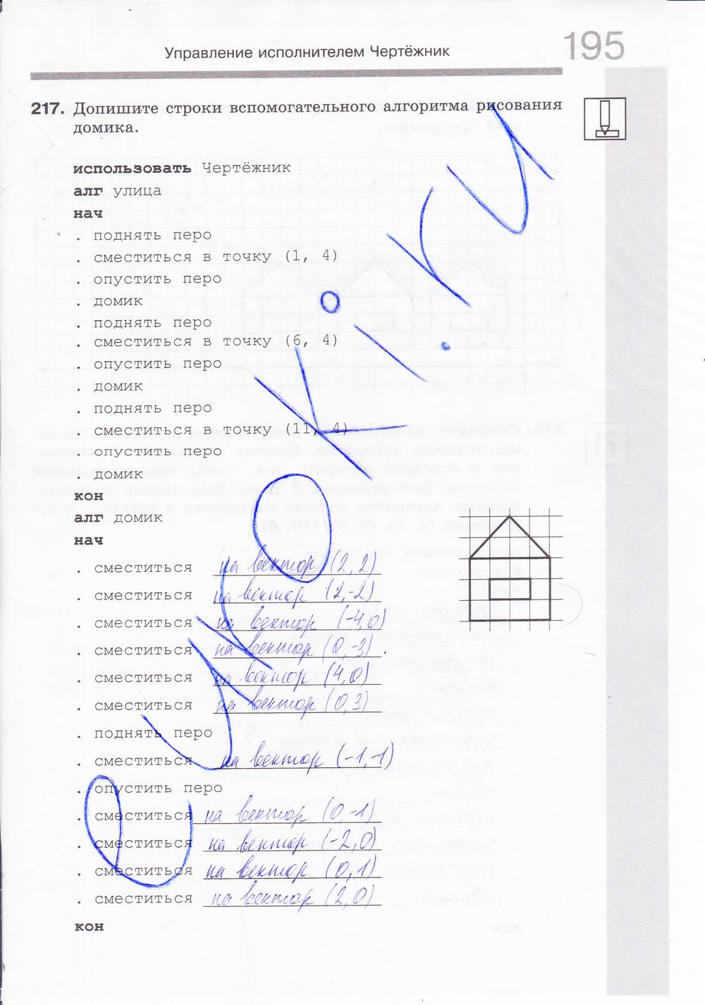 гдз 6 класс Рабочая тетрадь: часть 1, 2 страница 98 Информатика Босова Л.Л., Босова А.Ю.
