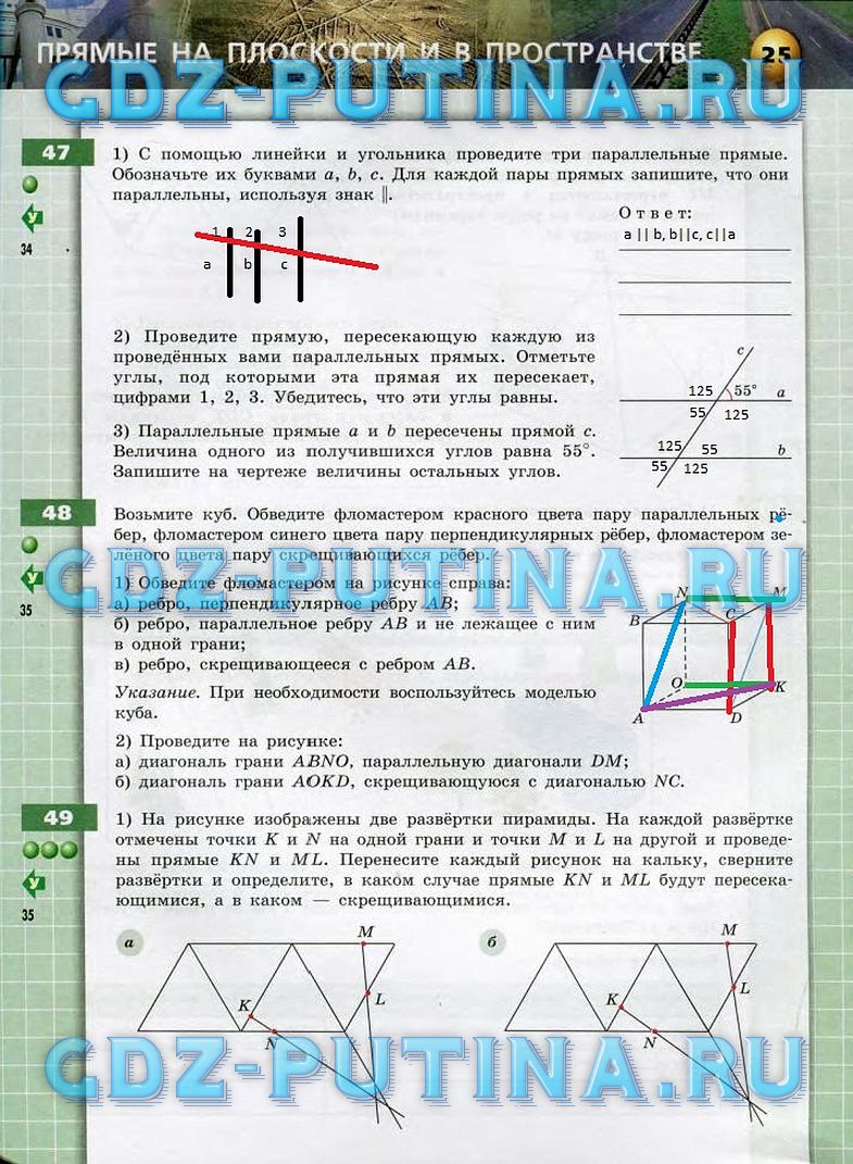 гдз 6 класс тетрадь-тренажер   задание 25 Математика Бунимович Е.А., Кузнецова Л.В.