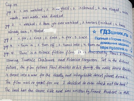 гдз  7 класс Учебник Spotlight часть 1, 2 страница 69 Английский язык  Ваулина Ю.Е., Дули Д.Ж., Подоляко О.Е., Эванс В.В.