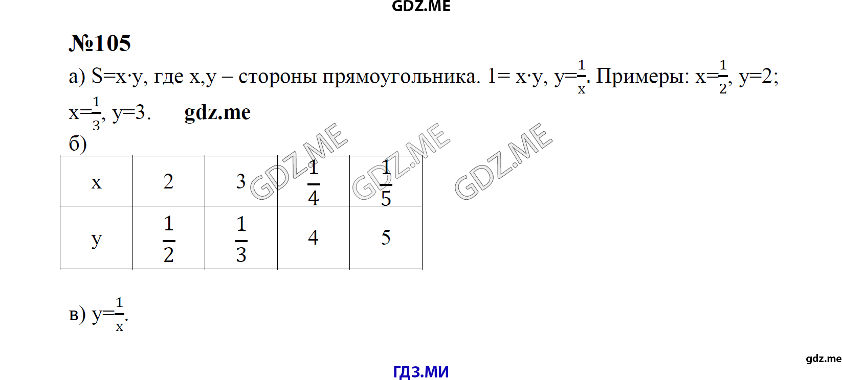гдз 8 класс Учебник    задание 105 Алгебра С.М. Никольский, М.К, Потапов, Н.Н. Решетников, А.В. Шевкин,