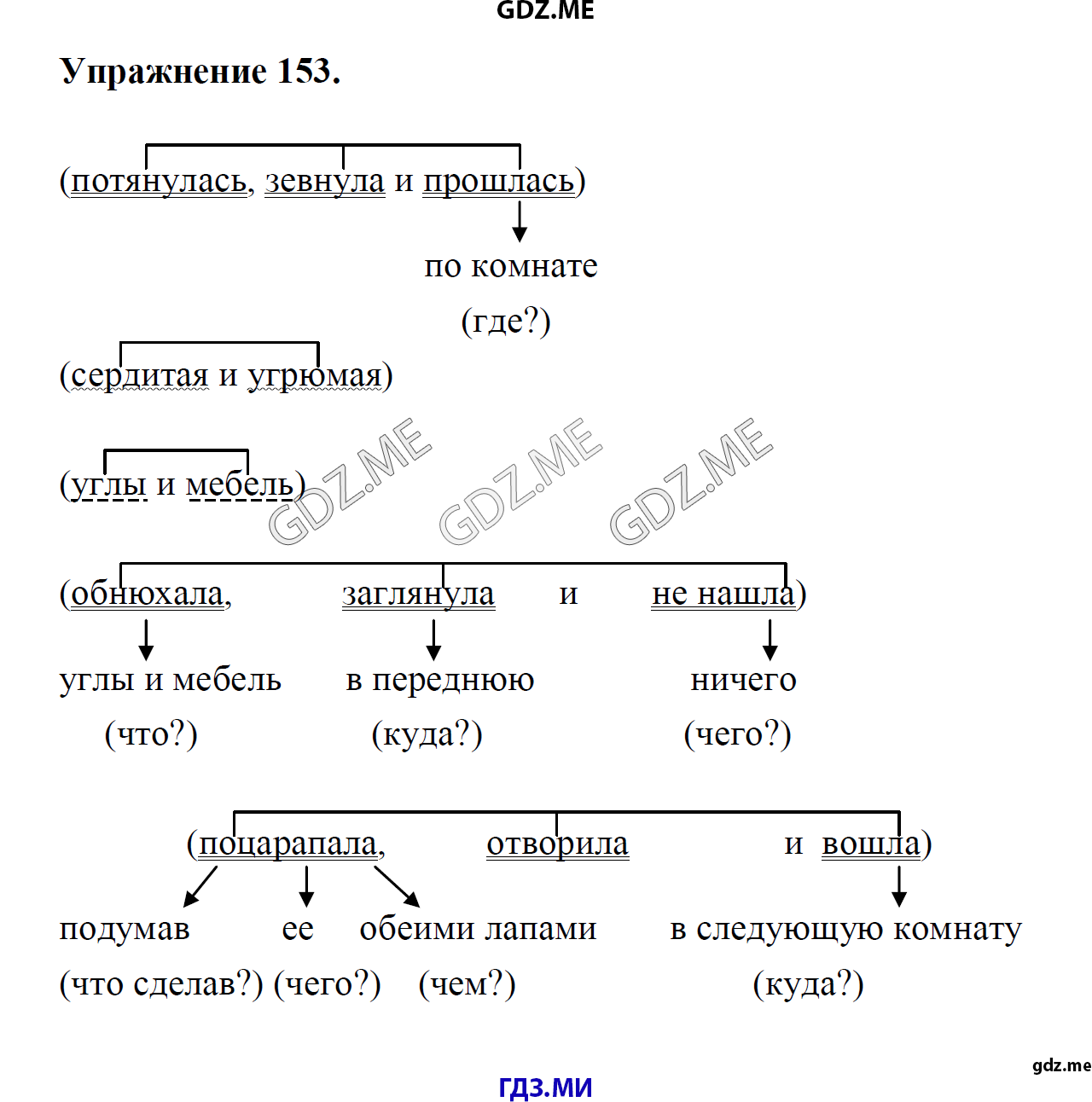 гдз 8 класс Учебник    задание 153 Русский язык М.М. Разумовская, C.И. Львова, В.И. Капинос, В.В. Львов, А.А. Ерманок,